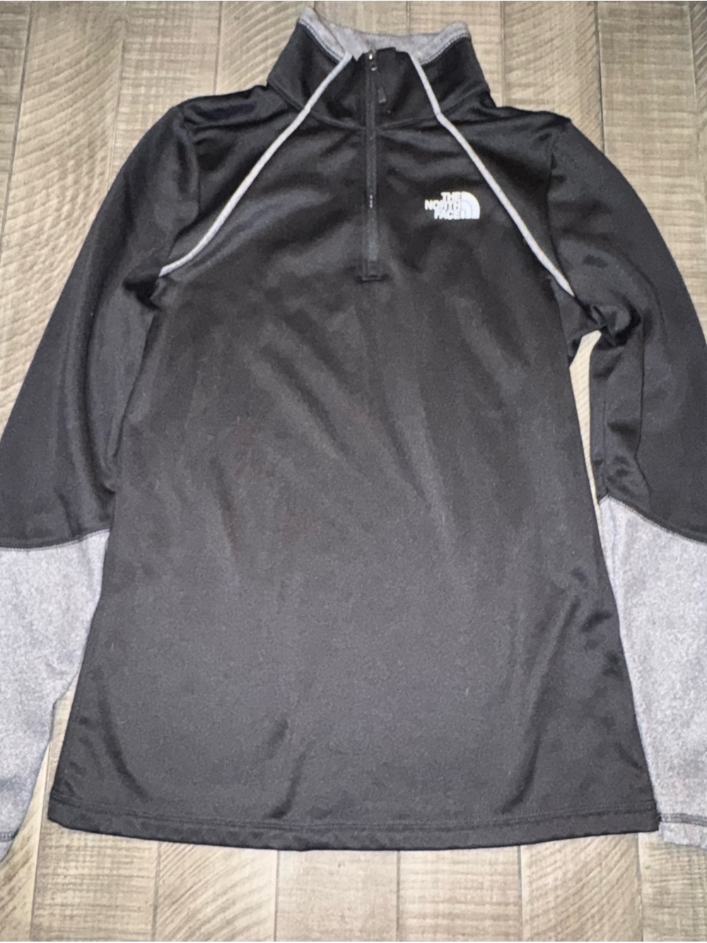 The North Face Black Pullover with Gray Accents